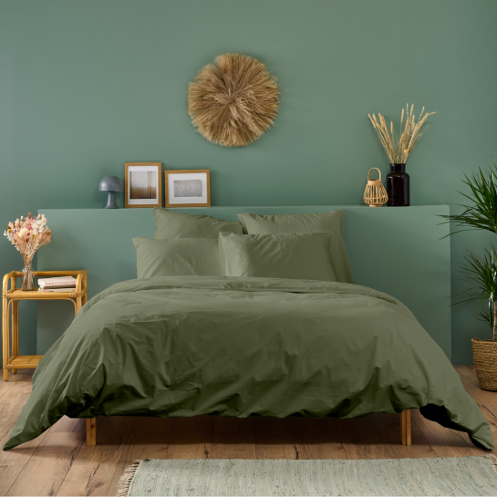Housse de couette percale -...