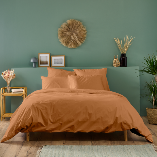 Housse de couette percale -...