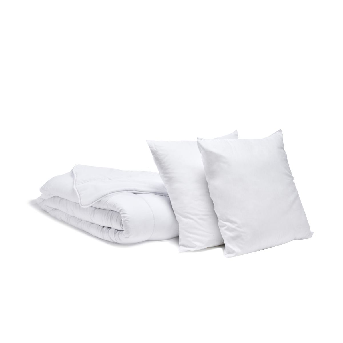 Pack couette et oreillers été - lit 2 places
