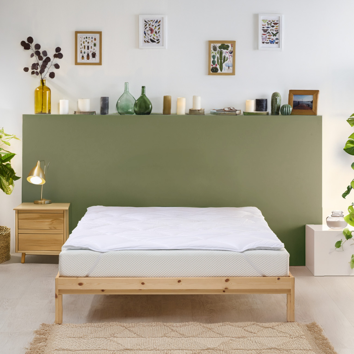 Surmatelas Confort Anti-acariens