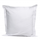 taie oreiller percale blanche