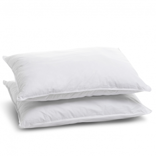 Lot de 2 Oreillers Mémoire de forme Mixte Anti-acariens | Bleu Calin